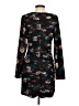 Slate & Willow Print Black Cocktail Dress Size 2 - photo 2