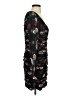 Slate & Willow Print Black Cocktail Dress Size 2 - photo 4