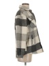 GRAFFITI 100% Polyester Plaid Gray Coat Size XS - photo 4