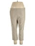 Elle Solid Tan Active Pants Size XXL - photo 1