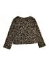 Btween Animal Print Gold Long Sleeve T-Shirt Size 4 - photo 2