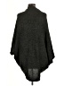 Unbranded 100% Viscose Gray Poncho Size M (estimated) - photo 2