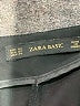 Zara Basic Solid Black Dress Pants Size XS - photo 7