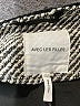 Avec Les Filles Chevron-herringbone Gray Coat Size S - photo 6