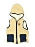 Little Me 100% Polyester Yellow Sweater Vest 18-24 MO / 24 MO - photo 1