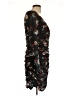 Slate & Willow Print Black Cocktail Dress Size 10 - photo 4