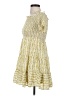 Miami 100% Polyester Yellow Casual Dress Size S - photo 5