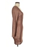 City Studio Metallic Brown Cocktail Dress Size M - photo 4
