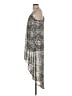 Truth NYC 100% Polyester Paisley Gray Casual Dress Size S - photo 5