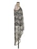 Truth NYC 100% Polyester Paisley Gray Casual Dress Size S - photo 4