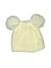 Laura Ashley 100% Acrylic Ivory White Beanie Size 0-6 mo - photo 1