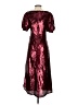 Keepsake Burgundy Cocktail Dress Size 4 - photo 2