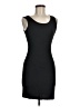 Unbranded 100% Polyester Solid Black Cocktail Dress Size M - photo 1