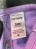 Carter's Purple Sweatshirt 0-3 MO / 3 MO - photo 3