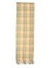 J.Crew 100% Acrylic Plaid Tan Orange Scarf One size - photo 2