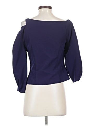 Christian Siriano 3/4 Sleeve Top (view 2)