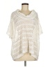 Sanctuary Ivory Poncho Size M - photo 1