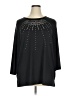 BonWorth Black 3/4 Sleeve Blouse Size XL - photo 1