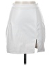 Shein 100% Polyester Solid White Casual Skirt Size 4 - photo 1