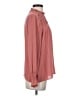 Ann Taylor 100% Polyester Pink Long Sleeve Blouse Size XXS - photo 4