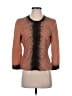 Prada 100% Cotton Brown Orange 3/4 Sleeve Blouse Size EU (IT) 44 / US 8 - photo 1
