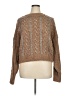 Pinko Tweed Brown Wool Pullover Sweater Size XL - photo 1