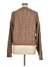 Pinko Tweed Brown Wool Pullover Sweater Size XL - photo 2