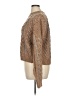 Pinko Tweed Brown Wool Pullover Sweater Size XL - photo 5