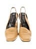 Escada Color Block Tan Heels Size EU 40 1/2 - photo 2