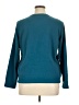 Lands' End 100% Polyester Teal Pullover Sweater Size 14 - 16 - photo 2