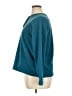 Lands' End 100% Polyester Teal Pullover Sweater Size 14 - 16 - photo 5