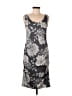 Unbranded Graphic Gray Casual Dress Size M - photo 1