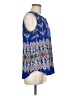 Renee C. 100% Polyester Blue Sleeveless Blouse Size M - photo 4