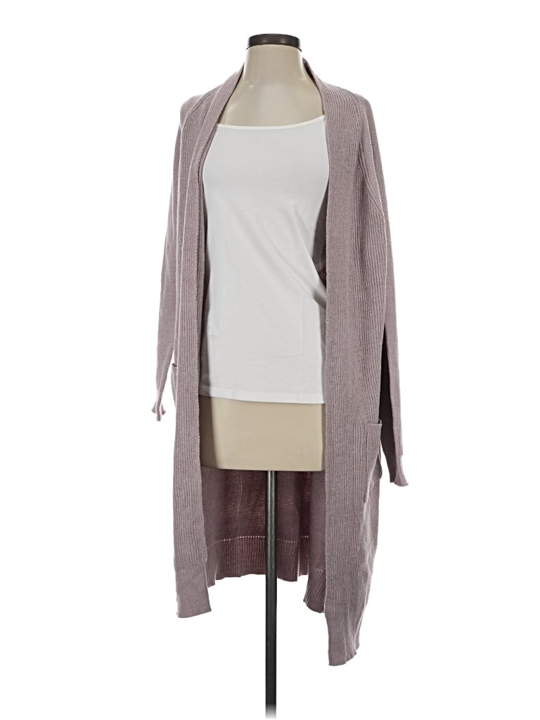 Pre-owned Miracle Cardigan Sweater In Gray