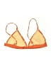 Unbranded Stripes Orange Swimsuit Top Size S (estimated) - photo 2