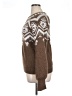 Francesca's Chevron-herringbone Brown Pullover Sweater Size XL - photo 5