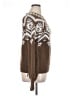 Francesca's Chevron-herringbone Brown Pullover Sweater Size XL - photo 4