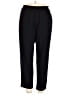Studio 1940 Solid Black Track Pants Size 14 - 16 - photo 1