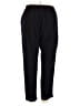 Studio 1940 Solid Black Track Pants Size 14 - 16 - photo 2