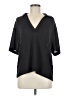 H&M Black 3/4 Sleeve Top Size M - photo 1