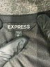 Express 100% Polyester Solid Black Casual Dress Size S - photo 7