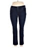 SONOMA life + style Solid Blue Jeans Size 14 - photo 1