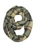 Unbranded 100% Acrylic Plaid Green Tan Scarf One size - photo 1
