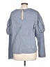 Drew Blue Long Sleeve Blouse Size L - photo 2