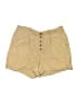 One 5 One 100% Lyocell Solid Tan Khaki Shorts Size L - photo 1