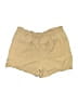 One 5 One 100% Lyocell Solid Tan Khaki Shorts Size L - photo 2