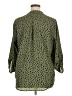 Lush 100% Polyester Green 3/4 Sleeve Blouse Size XL - photo 2