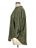 Lush 100% Polyester Green 3/4 Sleeve Blouse Size XL - photo 5