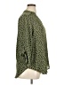 Lush 100% Polyester Green 3/4 Sleeve Blouse Size XL - photo 4