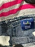 Falls Creek Hearts Blue Jeans Size 0-3 mo - photo 3